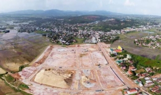 Tiến độ dựa án Khu dân cư chợ Quán Lát Quảng Ngãi tháng 12/2021