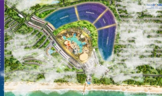 Phối cảnh dự án phân khu Novaworld Center Phan Thiết