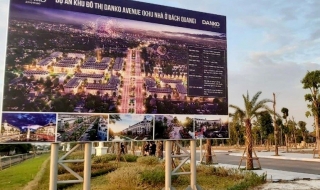 Hình ảnh thực tế dự án Khu đô thị Danko Avenue sông Công Thái Nguyên