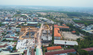 Hình ảnh thực tế dự án Biên Hòa Universe Complex Đồng Nai 2/2022