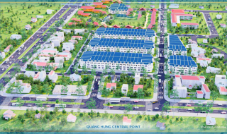 Phối cảnh dự án Quảng Hưng Central Point Thanh Hóa