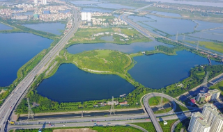 Hình ảnh thực tế khu vực dự án Eurowindow Lake City Hoàng Mai 2021