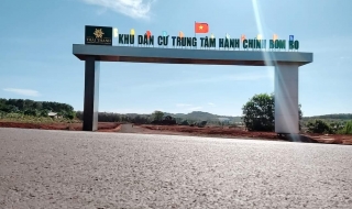 TTiến độ dự án Trung Tâm Hành Chính Bom Bo Bình Phước tháng 01/2021
