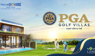Hình ảnh phối cảnh dự án PGA Golf Villas - Novaworld Phan Thiết