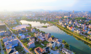 Hình ảnh thực tế dự án Khu đô thị Hồ điều hòa Xương Rồng Thái Nguyên 5/2022