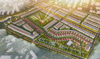 Hình ảnh phối cảnh dự án Khu đô thị Phú Lộc I+II
