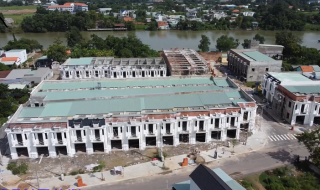 Hình ảnh thực tế dự án Khu nhà ở thương mại Thạnh Phước Riverside 6/2022