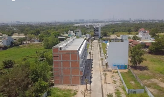 Hình ảnh thực tế dự án Nhà phố TPS 52 Nguyễn Xiển tháng 04/2021