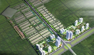 Hình ảnh phối cảnh dự án Khu đô thị AIC Mê Linh