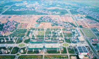 Hình ảnh thực tế dự án Khu đô thị New Era Bắc Giang 11/2022
