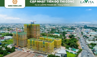 Hình ảnh thực tế dự án Lavita Thuận An 11/2022