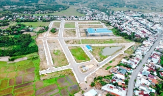 Tiến độ dự án Phố chợ Đông Phú Quảng Nam tháng 11/2022