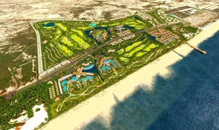 Phối cảnh dự án DIC Star Hotels & Resorts – Sân golf Quảng Bình