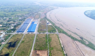 Tiến độ dự án Khu công nghiệp Cầu cảng Phước Đông Long An tháng 12/2022