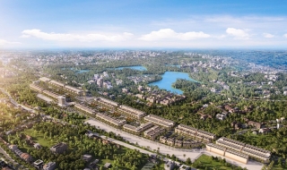 Phối cảnh dự án Âu Cơ Park City Phú Thọ