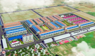 Phối cảnh dự án Khu đô thị mới Trạm Bóng Hải Dương