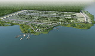 Phối cảnh dự án EcoLake Valley Bình Phước