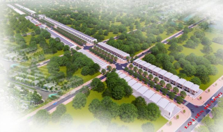 Phối cảnh dự án Tuyến dân cư Đường số 2 Kiên Giang
