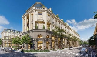 Phối cảnh sản phẩm shophouse dự án The Light Square