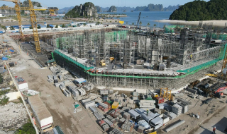 Tiến độ dự án Crystal Holidays Harbour Van Don Quảng Ninh tháng 3/2024