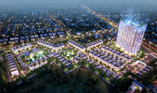 Phối cảnh tổng thể dự án Long Phú Residence