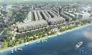 Phối cảnh dự án The Pearl Riverside Long An