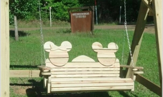 Thiết kế sân vườn lấy cảm hứng từ nhân vật chuột Mickey