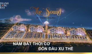 Phối cảnh phố thương mại The Sound - Thanh Long Bay Bình Thuận