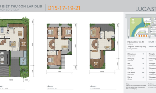 Mặt bằng chi tiết dự án Lucasta Quận 9