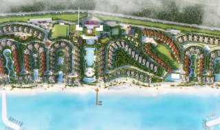 Phối cảnh dự án Edenia Resort Hồ Tràm