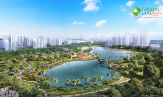 Thực tế dự án khu đô thị Saigon Eco Lake Long An