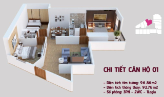 Phối cảnh dự án Tháp Doanh nhân Hà Nội