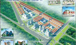 Phối cảnh dự án khu đô thị Baria City Gate tỉnh Bà Rịa - Vũng Tàu