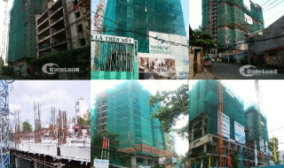 Tiến độ dự án quận Tân Phú vào tháng 10/2015