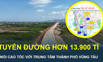 Tuyến đường hơn 13.900 tỉ sắp được đầu tư nối trung tâm TP. Vũng Tàu với cao tốc Biên Hòa - Vũng Tàu