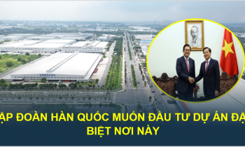 “Ông lớn” Hàn Quốc đã rót hơn 4 tỉ USD vào Việt Nam nhắm khu vực này của TP.HCM để đầu tư một dự án đặc biệt