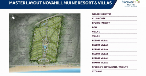 Khu nghỉ dưỡng Nova Hill Mũi Né Resort & Villas