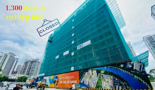 Năm ngấm đòn của thị trường bất động sản, gần 1.300 doanh nghiệp đóng cửa