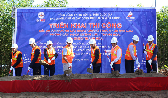 Triển khai thi công đồng loạt dự án điện 23.000 tỷ đi qua địa bàn 43 huyện, thị xã của 9 tỉnh thành