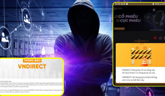 Hệ thống công ty chứng khoán thị phần lớn thứ 3 sàn chứng khoán bất ngờ bị tấn công