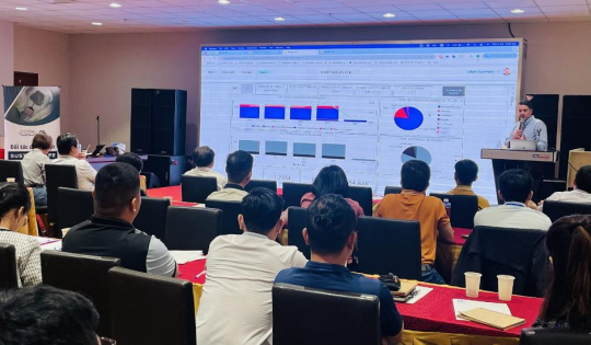 Khai mạc khóa học “Lập báo cáo kiểm kê khí nhà kính