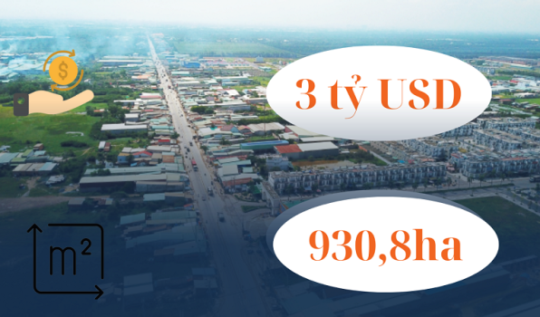 Long An kêu gọi đầu tư dự án 3 tỷ USD, rộng gần 1.000ha