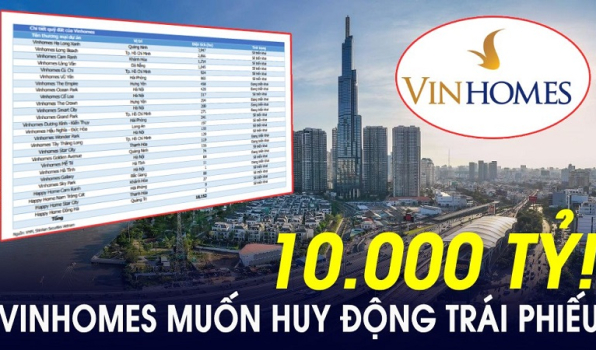 Có quỹ đất đủ triển khai trong 30 năm, doanh nghiệp bất động sản này muốn huy động 10.000 tỷ đồng trái phiếu