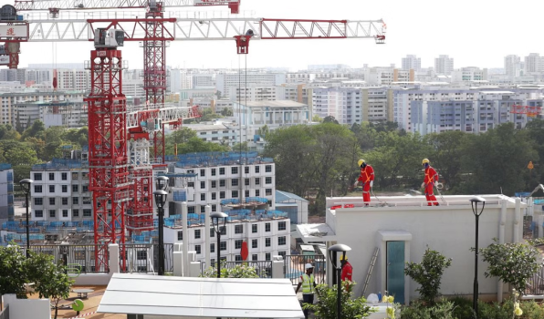 Ngành xây dựng châu Á tiếp tục gặp khó do thiếu lao động và lãi suất cao