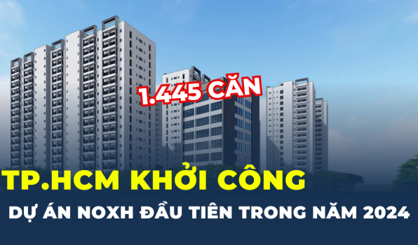 Động thổ dự án nhà ở xã hội đầu tiên tại TP.HCM trong năm 2024