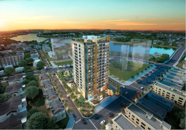 View dự án căn hộ Kris Vue Khu căn hộ Kris Vue