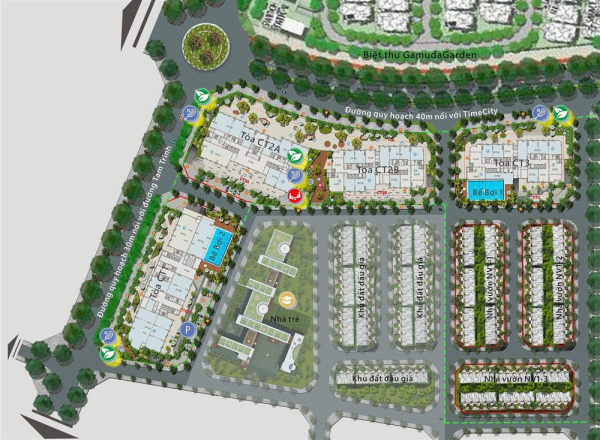 Khu căn hộ chung cư Gelexia Riverside 5