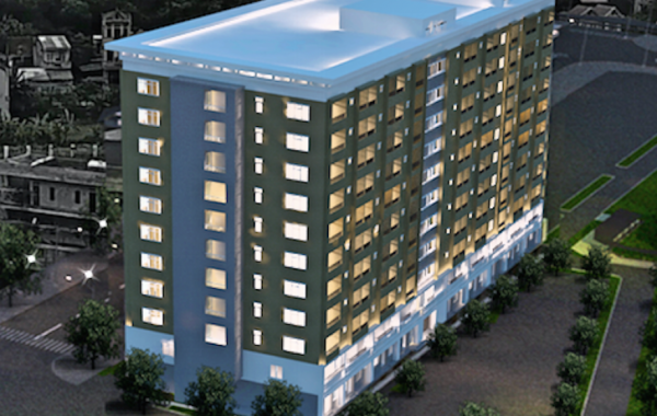 Ngoại thất tòa T3 chung cư Quế Võ HillView nhìn từ bên ngoài về đêm