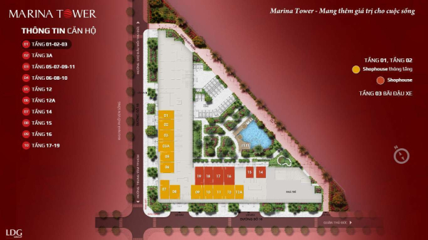 Khu căn hộ Marina Tower