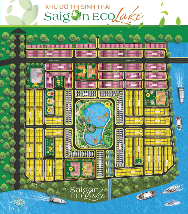 mặt bằng Saigon Eco Lake